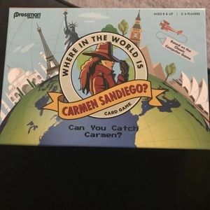 Where in the World is CARMEN SANDIEGO board game